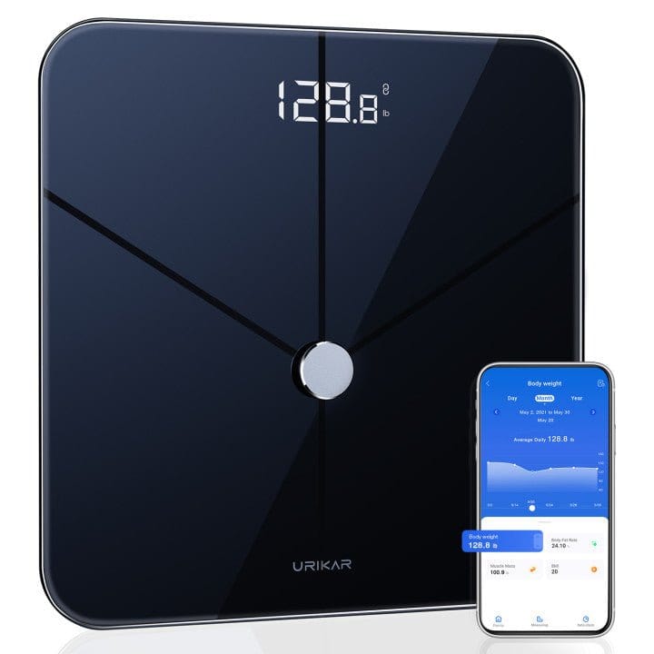 Urikar Aero I Pro Smart Body Fat Scale with Bluetooth & Smartphone APP Body Composition Analyzer