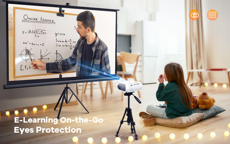 5 Edutainment Activities for Kids with Portable Projectors