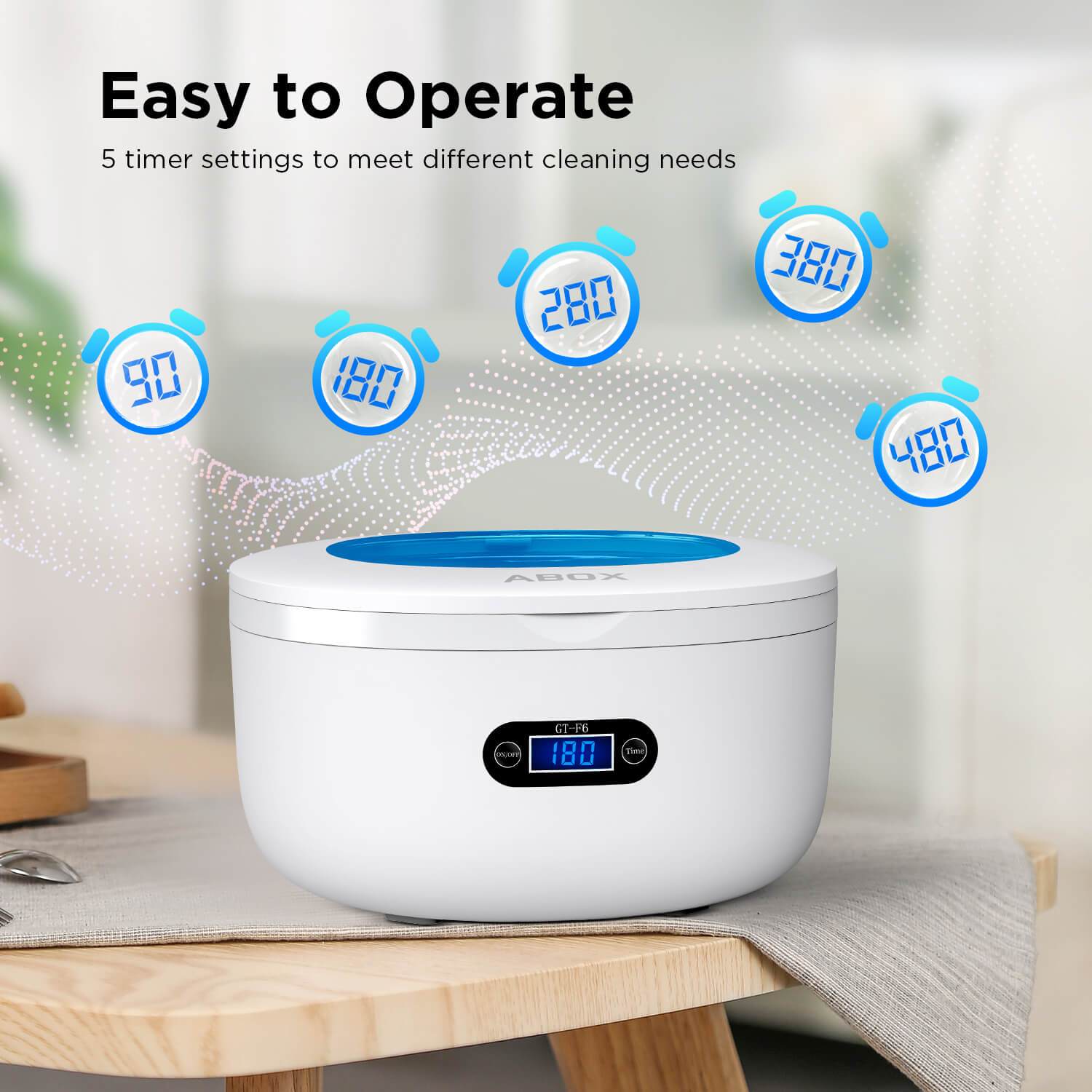 ABox Ultrasonic Cleaner GT-F6 (ONLY FOR EU)