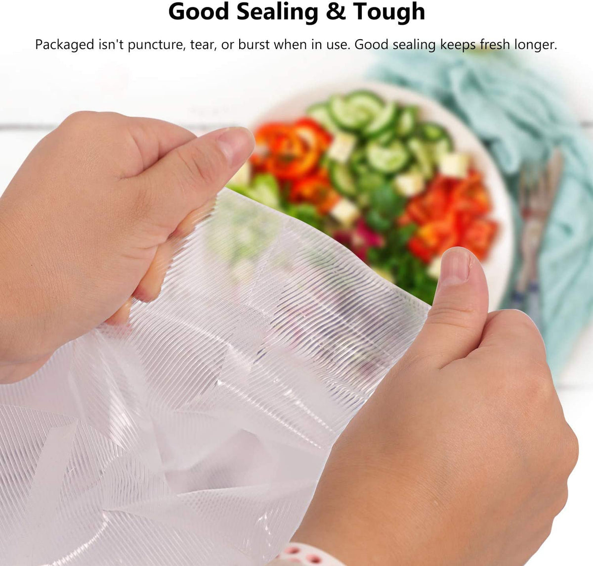 ABOX Home Appliance ABOX Vacuum Sealer bag with roll 11&quot; x 197&quot;