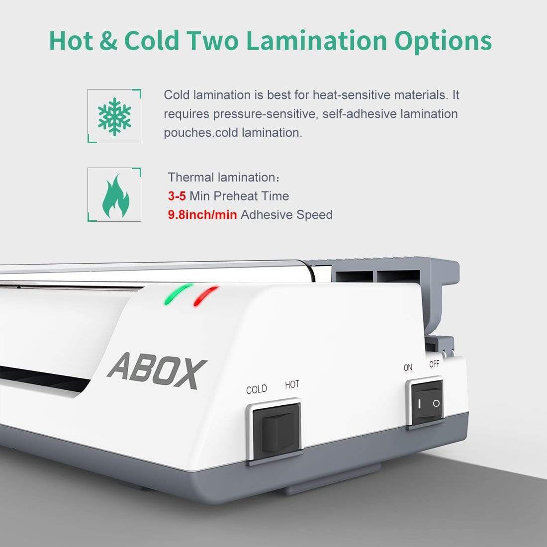 ABOX Thermal Laminator Abox Thermal Laminator Machine OL381