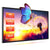 Projector Flame Screen, 100 inches 4K HD Foldable Wrinkle-Free Movies Screen. - Bomaker