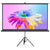 BOMAKER 100" Projector Screen with Stand, 16:9, 1.2 Gain, 3D, 4K UHD, HDR Ready. - Bomaker