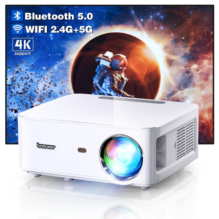 Bomaker 1080P 2.4G+5G WiFi Projector—Cinema 500 Max - Bomaker
