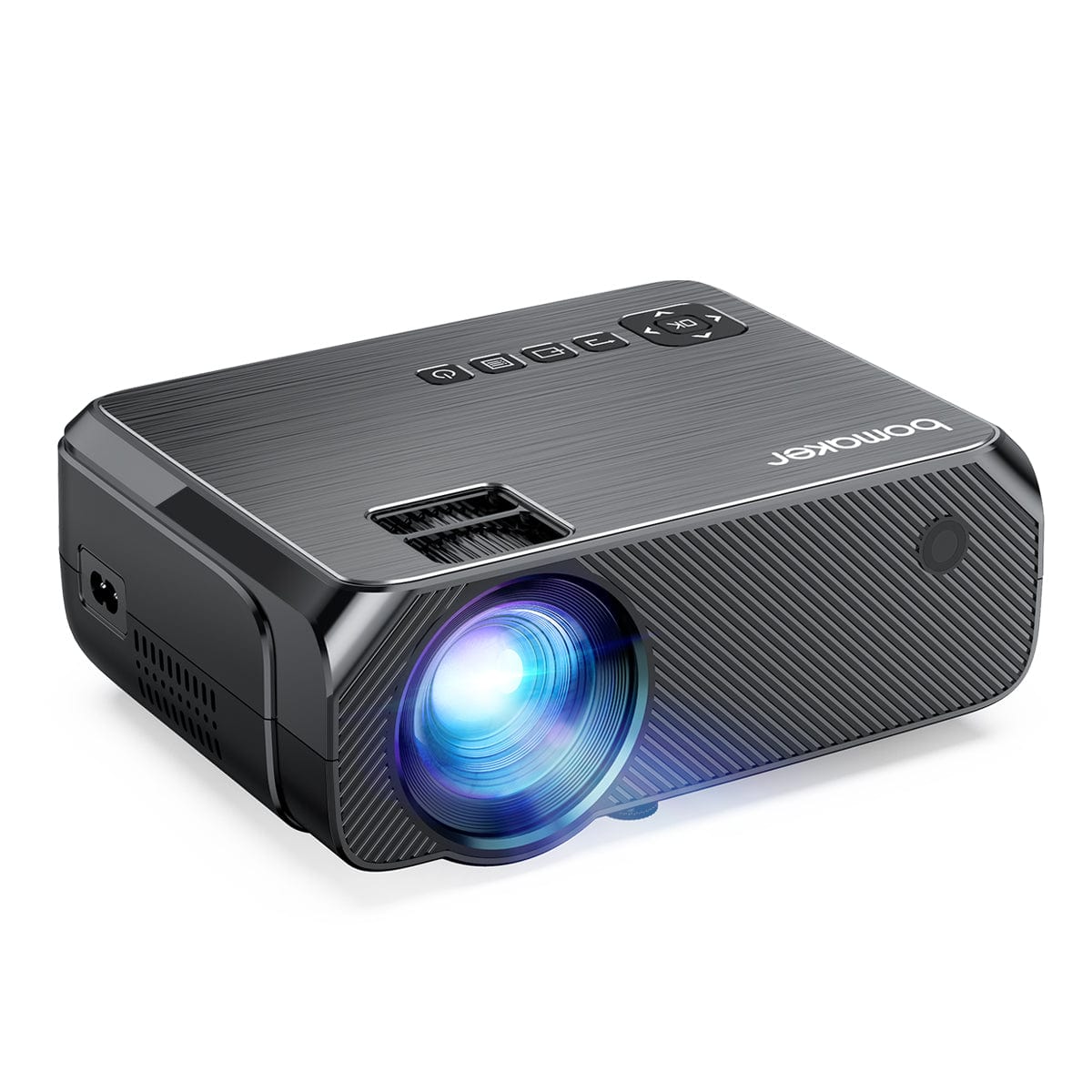 Bomaker 200 ANSI Lumen Wi - Fi mini Projector upgrade Full HD 1080p - - gc355, Gray