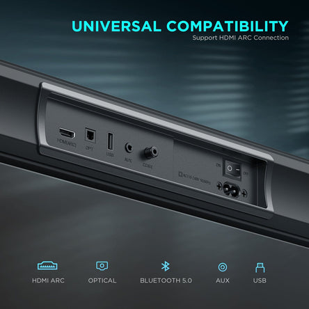BOMAKER 240W 2.1CH with Dolby 3D Surround SoundBar--Njord II - Bomaker