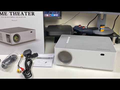 Proyector de vídeo 1080P nativo de Bomaker 300 ANSI -- Parrot 1