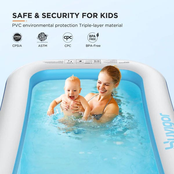 Hyvigor Swimming Pools Hyvigor-P3 Inflatable Swimming Pool with Removable Sunshine Canopy