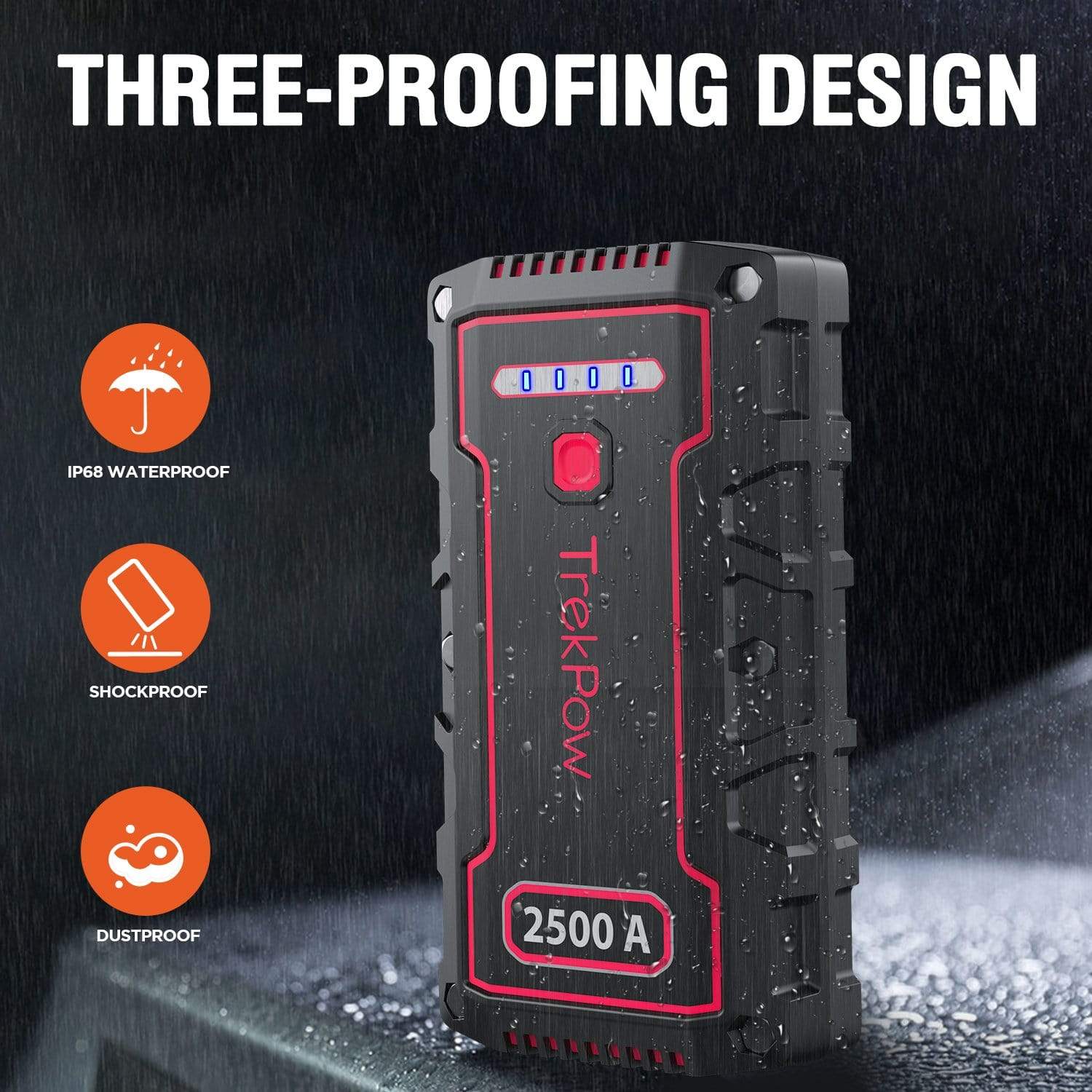 Trekpow 2500a jump starter discount