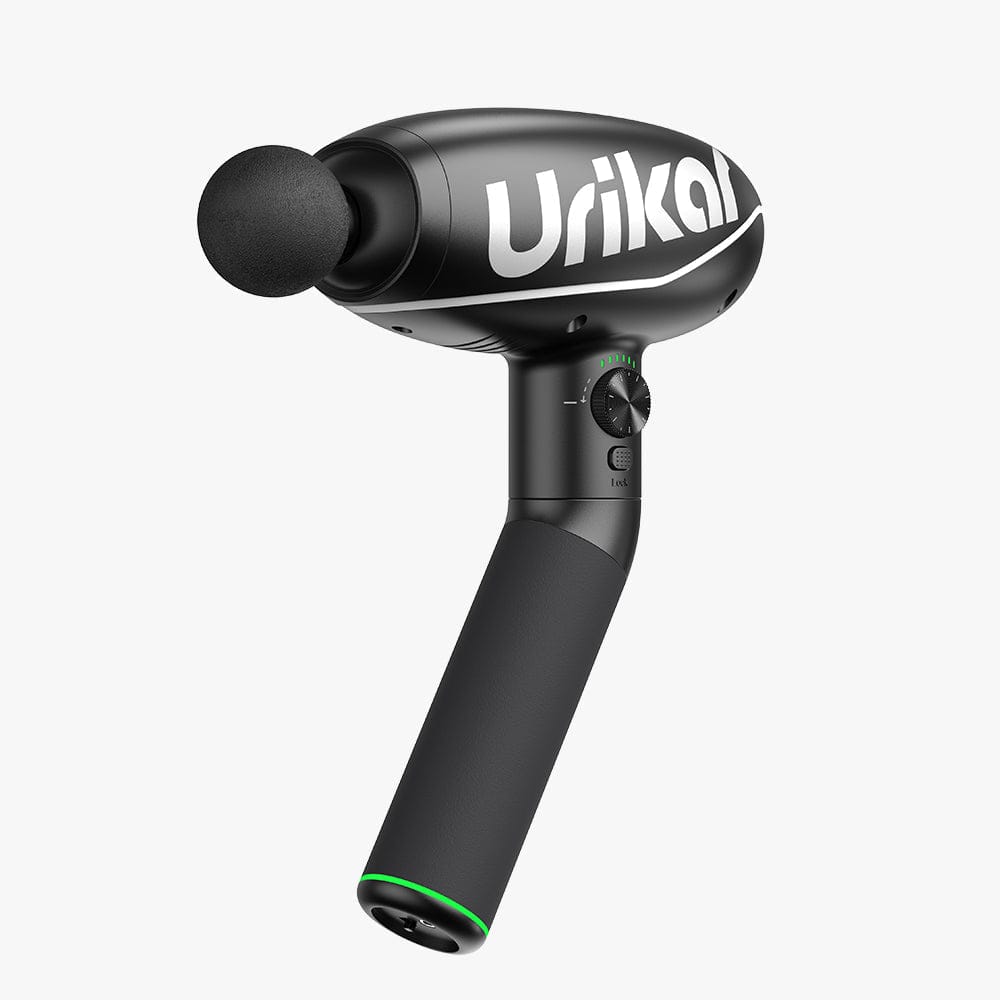 Urikar Pro 2 Heated Deep Tissue Muscle Massage Gun with Rotating Handle