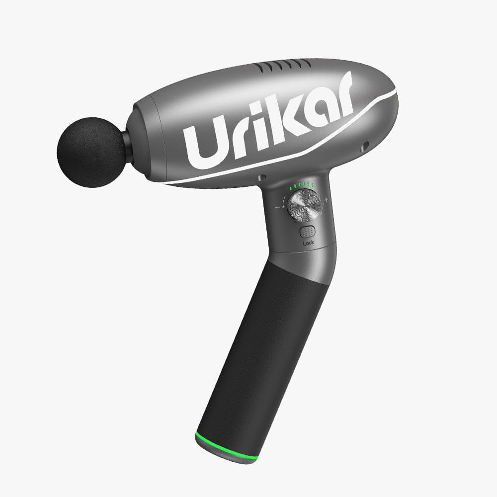 Urikar Pro 2 Heated Deep Tissue Muscle Massage Gun with Rotating Handle