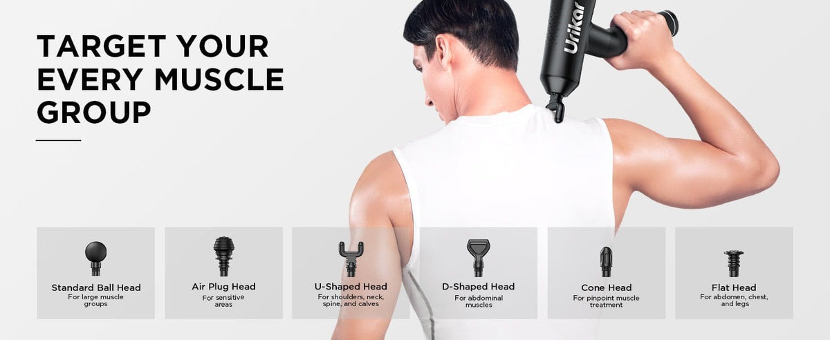 Urikar Massage Gun Urikar Pro 3 High-Powered, Quiet Massage Gun with 30 Speed Levels