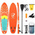 Urikar Surfboard Sunshine Light Urikar Inflatable Paddleboard with Premium Accessories Set-Pump, Carrier, Waterproof Dry Bag