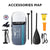 Urikar Surfboard Urikar Inflatable Paddleboard with Premium Accessories Set-Pump, Carrier, Waterproof Dry Bag